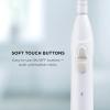 imageConair Electric Toothbrush  Sonic Toothbrush  Electric Toothbrush for Adults  Rechargeable with Two Brush Heads IncludedWhite  Oscillating
