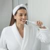 imageConair Electric Toothbrush  Sonic Toothbrush  Electric Toothbrush for Adults  Rechargeable with Two Brush Heads IncludedWhite  Oscillating
