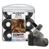 imageConair Heatless Curlers heatless curls overnight  Hair Rollers for Lift ampamp Volume  Assorted Sizes and Colors  Velcro Rollers  31 Count wstorage caseBlack  Grey