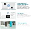 imageThinner by Conair Scale for Body Weight Analog Bathroom Scale in BlackDigital High Weight Capacity Talking Scale