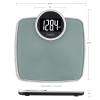 imageThinner by Conair Scale for Body Weight Analog Bathroom Scale in BlackSilver Digital