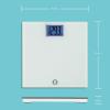 imageWeight Watchers Scales by Conair Scale for Body Weight Digital Bathroom Scale in White