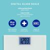 imageWeight Watchers Scales by Conair Scale for Body Weight Digital Bathroom Scale in White