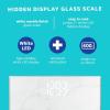 imageWeight Watchers Scales by Conair Scale for Body Weight Digital Bathroom Scale in White Marble Finish