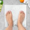 imageWeight Watchers Scales by Conair Scale for Body Weight Digital Bathroom Scale in White Marble Finish