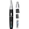 imageConairMAN AllinOne Personal Trimmer for Men for Nose Ear Eyebrows and Sideburns Hair Trimmer 4 piece Mens Grooming Kit Lithium BatteryPoweredChromeBlack