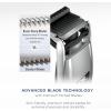 imageConairMAN Beard Trimmer for Men for Face and Mustache WetDry Beard and Stubble Trimmer Flex Contouring Head with 15 Precise Settings and PremiumGrey
