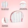 imageConair Small Makeup Bag Cosmetic Bag for Everyday TouchUps or Jewelery Perfect Size for Purse or CarryOn Small Organizer Shape in Pink Floral Print