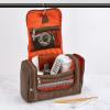 imageConairMAN Travel Toiletry Bag for Men Dopp Kit Travel Bag in Brown
