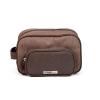 imageConairMAN Travel Toiletry Bag for Men Dopp Kit Travel Bag in Brown Canvas