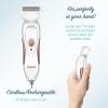imageConair AllIn1 Body and Facial Hair Removal for Women Cordless Electric Trimmer ampamp Shaver Perfect for Face EarNose Eyebrows Legs and Bikini Lines
