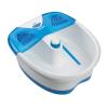 imageConair Foot Spa Bath with Extra Deep Soak Basin Massaging Bubbles Pumice Stone and Pinpoint Massage Attachments BlueWhite