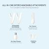 imageConair GIRLBOMB Allin1 Facial Hair Trimmer for Women  9 Piece Kit with 2 Dermablades  Perfect for Face EarNose and Eyebrows  BatteryPoweredBlack