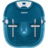 imageConair Pedicure Foot Spa Bath with Heat reaching 104 Degrees Massaging Foot Rollers Soothing Bubbles Pumice Stone and Nail Brush IncludedTeal