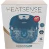 imageConair Pedicure Foot Spa Bath with Heat reaching 104 Degrees Massaging Foot Rollers Soothing Bubbles Pumice Stone and Nail Brush IncludedTeal