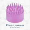 imageConair Soothing Pedicure Foot Spa Bath with Soothing Vibration Massage Deep Basin Relaxing Foot Massager with Jets PinkWhitePink