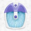 imageConair Soothing Pedicure Foot Spa Bath with Soothing Vibration Massage Deep Basin Relaxing Foot Massager with Jets PinkWhitePurple