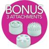 imageConair Soothing Pedicure Foot Spa Bath with Soothing Vibration Massage Deep Basin Relaxing Foot Massager with Jets PinkWhiteSeafoam