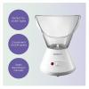 imageTrue Glow by Conair Facial Steamer  Face Steamer for Facial Deep Cleaning  Home Facial SpaFacial Sauna System