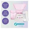 imageTrue Glow by Conair Facial Steamer  Face Steamer for Facial Deep Cleaning  Home Facial SpaFacial Sauna System with Facial Cleansing Brush