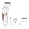 imageConair AllIn1 Body and Facial Hair Removal for Women Cordless Electric Trimmer ampamp Shaver Perfect for Face EarNose Eyebrows Legs and Bikini Lines