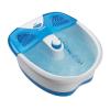 imageConair Foot Spa Bath with Extra Deep Soak Basin Massaging Bubbles Pumice Stone and Pinpoint Massage Attachments BlueWhite
