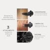 imageConair Infiniti Pro Hair Dryer with Diffuser plus 3 Other Attachments  Performa Series Hair Dryer  Blow Dryer with Professional Performance Motor  Blush PinkBlack