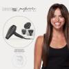 imageConair Infiniti Pro Hair Dryer with Diffuser plus 3 Other Attachments  Performa Series Hair Dryer  Blow Dryer with Professional Performance Motor  Blush PinkBlack