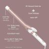 imageConair Double Ceramic Long Barrel 1Inch Curling Iron 10quot Barrel Produces Classic Curls  for use on Medium and Long Hair