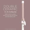 imageConair Double Ceramic Long Barrel 1Inch Curling Iron 10quot Barrel Produces Classic Curls  for use on Medium and Long Hair