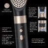 imageINFINITIPRO by CONAIR DigitalAIRE Multi Hair Styler Air Styling System for Curls Waves Blowouts ampamp Volume 4 Attachments to Personalize Your Look Plus Storage Bag Black  Amazon Exclusive
