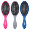 imageConair Detangling Hair Brush 3PK  For wet and dry hair  curly hair brush  hair brushes for women  detangler brush  hair brushes for women  Evergreen Blush Pink Black AssortedBlue Pink Grey