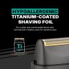 imageConair Men Foil Shaver for Face  Mens Facial Hair Groomer  Hypoallergenic and Cordless  Portable Battery Powered for Travel