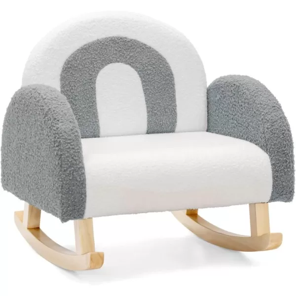 Grey Rocking Chair