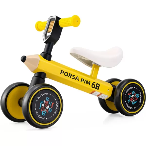 INFANS Baby Balance Bike Bicycle Kids Toys Riding Toy for 1 Year Old Boys Girls 12-36 Months Toddler First Bike, Birthday Gifts Indoor Outdoor