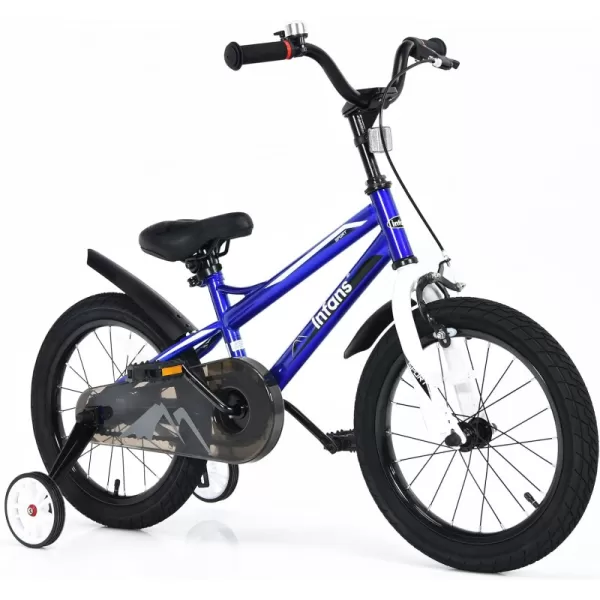 INFANS Kids Bike 14 16 18 Inch with 95% Assembled, Adjustable Seat, Balance or Training Wheels, Coaster Brake, Toddler Children Bicycle for 4 to 8 Years Old Boys Girls