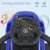 imageINFANS 3 in 1 Push Car for Toddlers Licensed Maserati Baby Stroller Sliding Walking Car with Push Handle Horn Music Underneath Storage FoottoFloor Ride on Toys for Boys Girls WhiteBlue