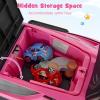 imageINFANS 3 in 1 Ride on Push Car Licensed Lamborghini Baby Stroller Sliding Walking Car with Parent Control Handle Music Headlight Under Seat Storage Kids FoottoFloor Toy for 1860 Months PinkPink