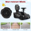 imageINFANS 3 in 1 Ride on Push Car Licensed Lamborghini Baby Stroller Sliding Walking Car with Parent Control Handle Music Headlight Under Seat Storage Kids FoottoFloor Toy for 1860 Months PinkBlack