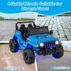 imageINFANS Kids Ride on Car Truck with 24G Remote Control 12V Battery Powered Electric Cars for Kids w3 Speeds Battery Display LED Lights Safety Belt Music ampamp Horn BluetoothFMUSB RedBlue