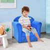 imageINFANS Kids Sofa Toddler Armchair Chair with Sturdy Wood Construction Cartoon Pattern Upholstered Children Armrest Couch for Nursery Kindergarten Playroom Preschool Gift for Boys GirlsRocket