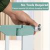 imageINFANS Baby Gate 275quot47quot Extra Wide Safety Banister Fence for Doorway Stairs House Pressure Mounted Walk Through Gate for Child Kids Pets Auto Close Easy Install No Drilling