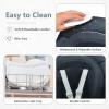 imageINFANS 8 in 1 Baby High Chair Convertible Highchair for Babies and Toddlers Infant Dining Booster Seat Building Block Table Kids Stool Table Chair Set with Removable TrayBlack