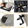 imageINFANS Lightweight Baby Stroller Compact Stroller with OneHand Fold Travel Stroller for Airplane with Cup Holder 5Point Harness Foot Cover Canopy Infant Stroller for 036 Month PinkGrey