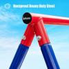 imageINFANS Swing Stand 550 lbs Heavy Duty Metal Swing Frame Extra Large AFrame Swing Stand for Kids and Adult Indoor Outdoor Activity Backyard Playground 2 Seats Swing Stand2 Seats Swing Stand