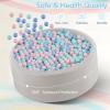 imageINFANS Foam Ball Pit for Toddlers with 200 Balls 36quotx 12quot Large Round Ball Pool Playpen with Soft Memory Sponge Pad BPA Free Ideal Gift for Kids Babies Indoor Outdoor