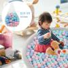 imageINFANS Foam Ball Pit for Toddlers with 200 Balls 36quotx 12quot Large Round Ball Pool Playpen with Soft Memory Sponge Pad BPA Free Ideal Gift for Kids Babies Indoor Outdoor