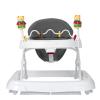 imageINFANS Foldable Baby Walker Toddler Activity Walker Helper with Adjustable Height Safety Belt High Back Padded Seat for Kids Boys and Girls BlueGray