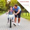 imageINFANS Kids Bike 18 Inch with 95 Assembled Adjustable Seat Balance or Training Wheels Coaster Brake Toddler Children Bicycle for 4 to 8 Years Old Boys GirlsCoral