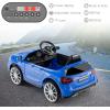 imageINFANS 12V Electric Kids Ride On Car Licensed Mercedes Benz GLA45 Toy Car with Remote Control MP3 Plug USB 2 Speeds LED Lights Battery Powered Toy Vehicle for Toddler Children WhiteBlue
